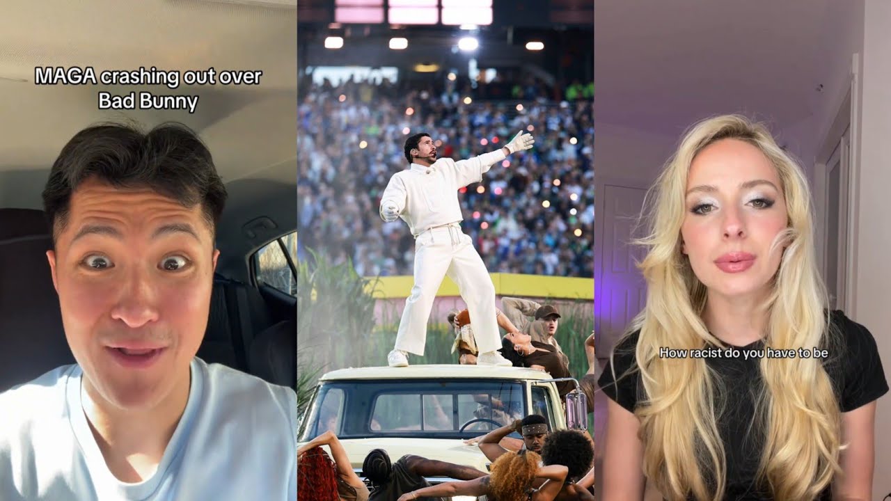 MAGA Crushing Out Over Bad Bunny's Apple Music Supper Bowl Halftime Show.