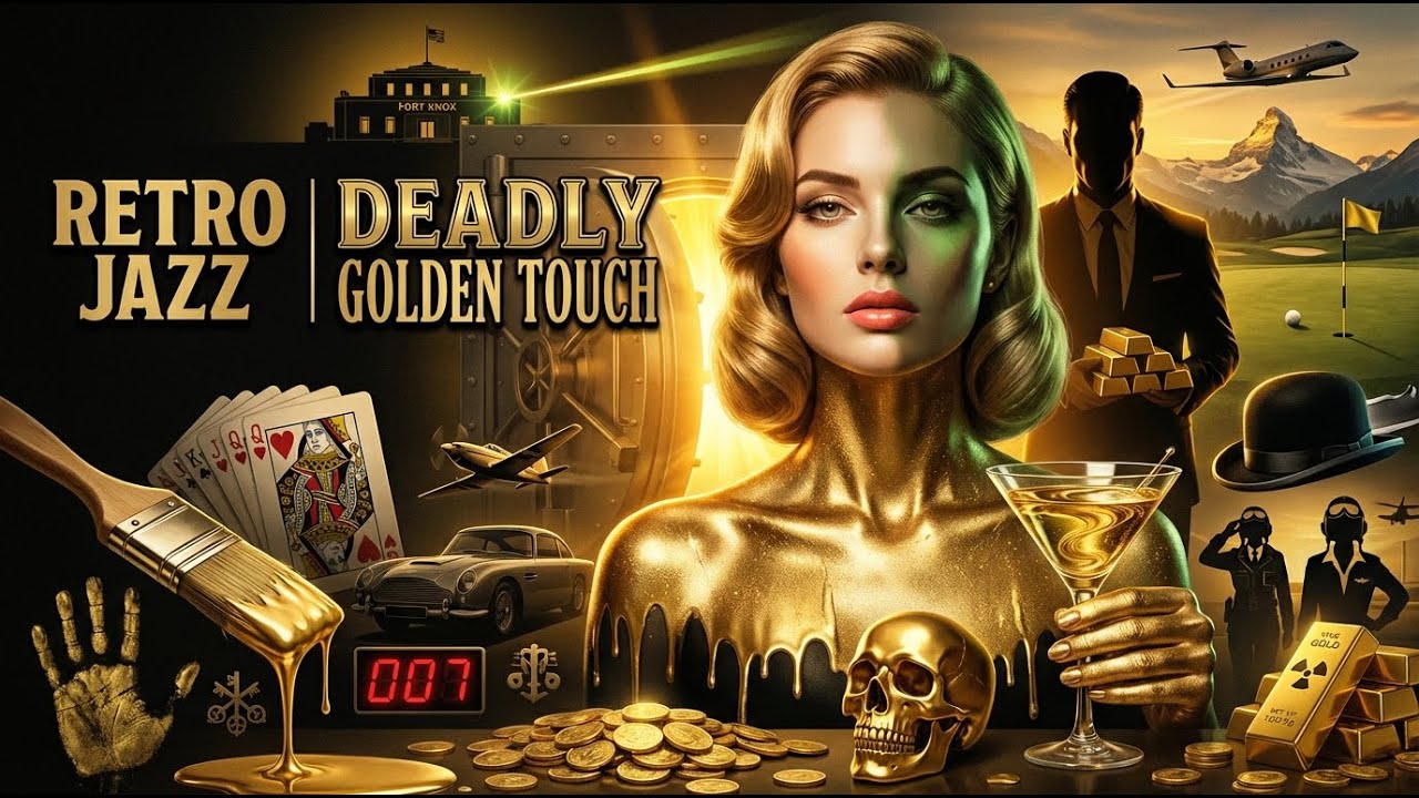 1940's Vintage Jazz Playlist 💛 Retro Jazz Music | 007 Goldfinger | Female Vocals