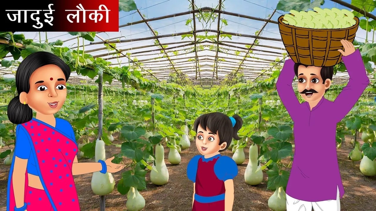 जादुई लौकी की खेती | jadui loki ki kheti | Hindi kahani | moral stories | jadui kahaniya