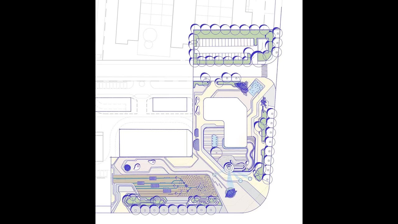 Conceptual Landscape Design (Aviation) Time-Lapse using Procreate App Architectural and Landscape