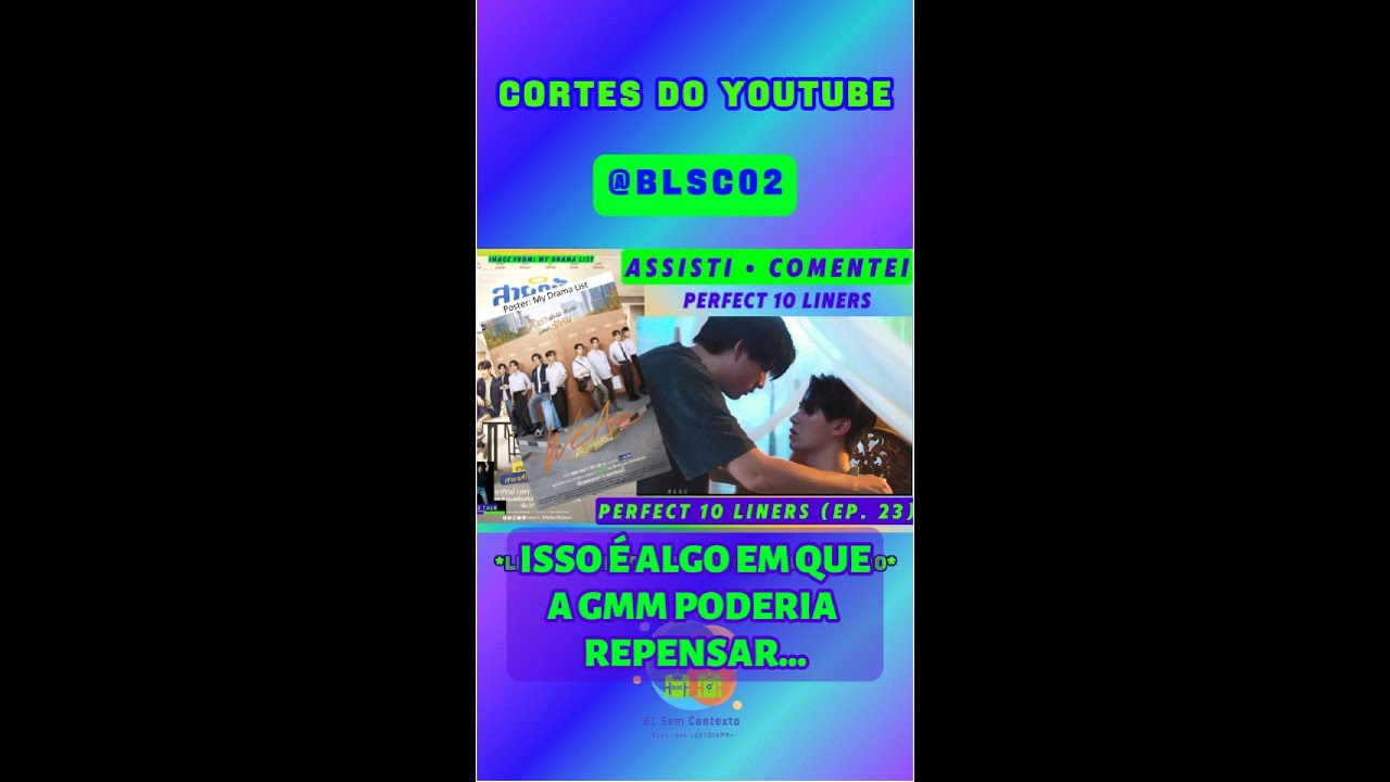 Isso a GMM Poderia Repensar... 👀 : Perfect 10 Liners | BLSemContexto #shorts #bl