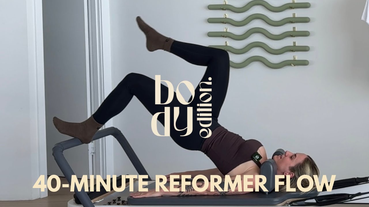 40-MINUTE REFORMER PILATES WORKOUT | GLUTES & CORE