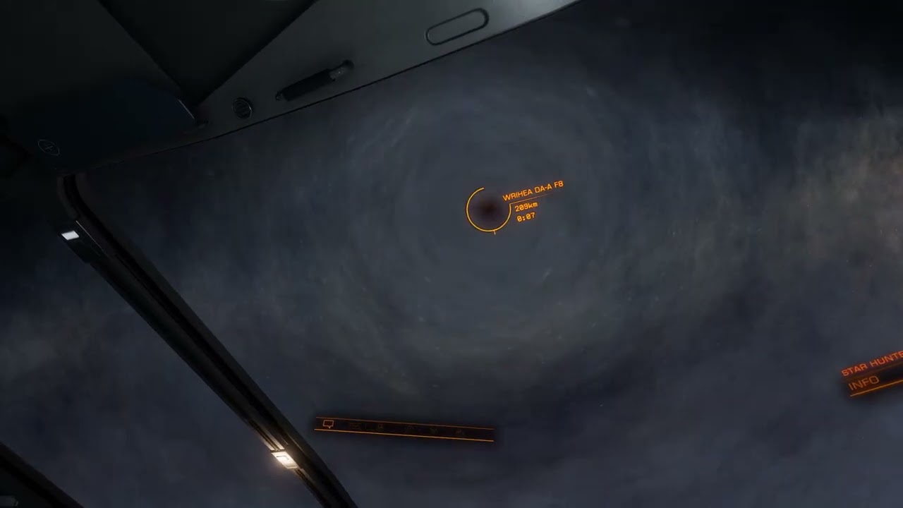 Elite Dangerous 2026 01 29   buraco negro no teto da galaxia