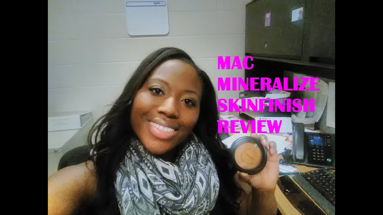 You Glow Girl! Mac Mineralize Skinfinish Natural Dark/Dark Deep Review