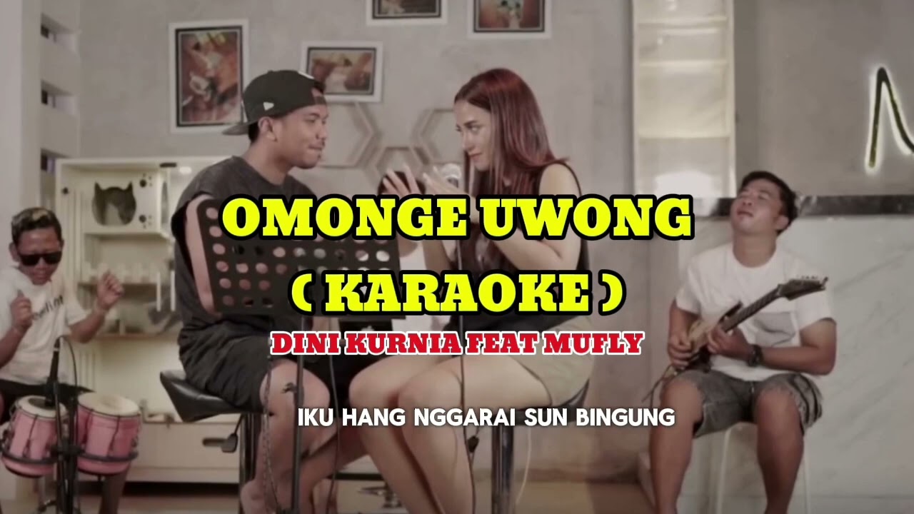 Karaoke Omonge uwong Duet tanpa vokal Cowok 