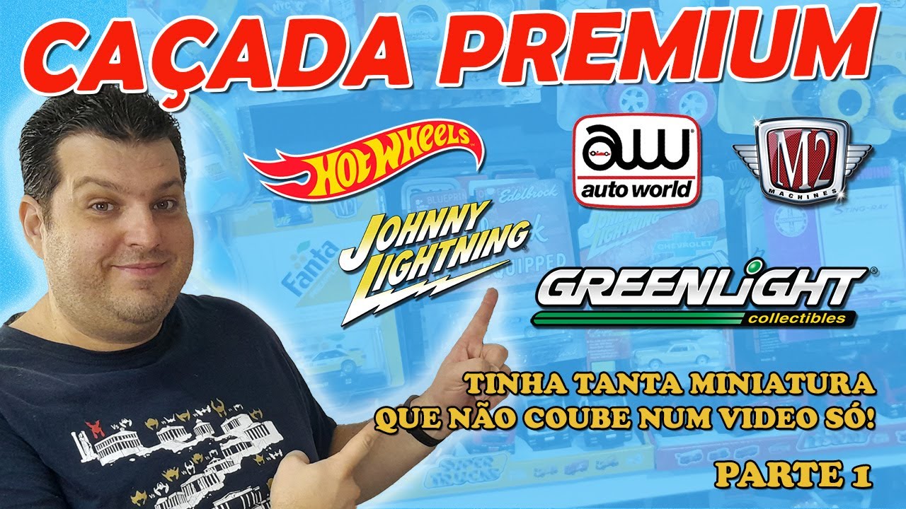 FOMOS ATRÁS DE HOT WHEELS E ENCONTRAMOS MUITA MINIATURA PREMIUM! - Parte 1