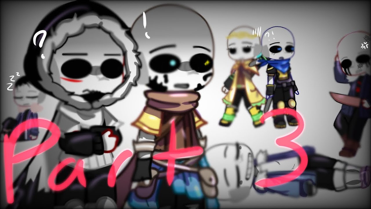 ✨Sans oc’s meet my oc!!!✨[part 3!!!] (Original) (Gacha club)(sans au)🌺😱