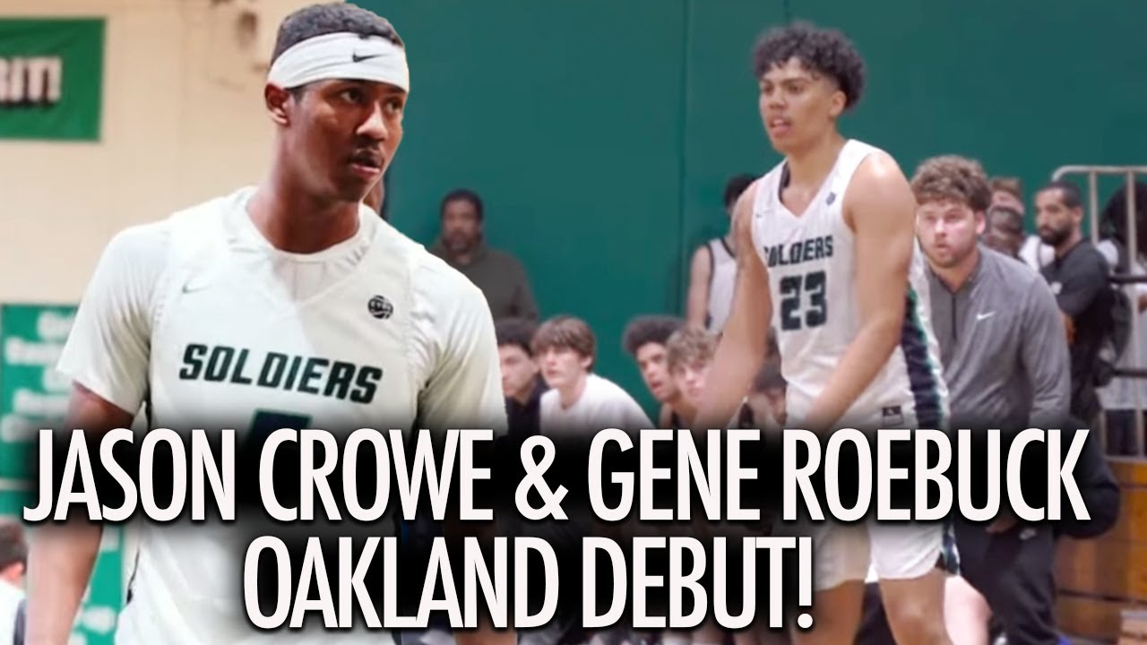 JASON CROWE JR & GENE ROEBUCK OAKLAND SOLDIERS DEBUT WAS WILD!