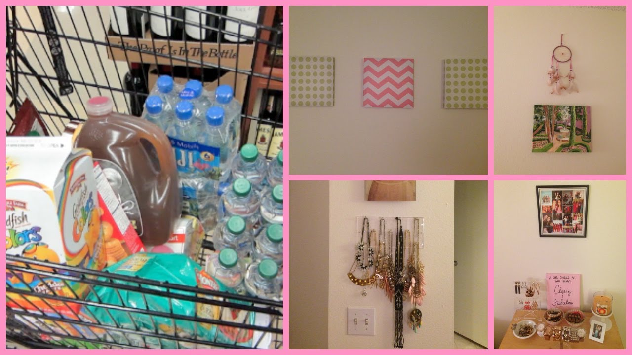 Grocery Haul & Hanging Stuff Up! (Lindsey's Life #40)