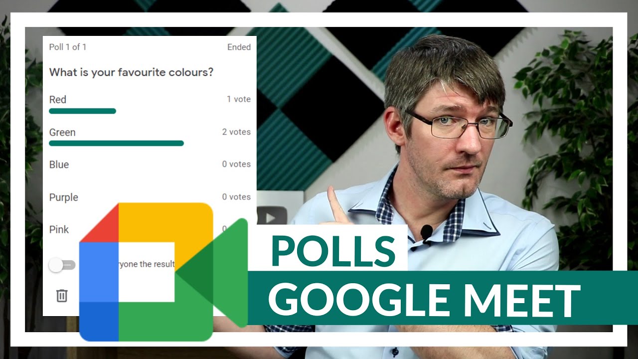 Polls in Google Meet