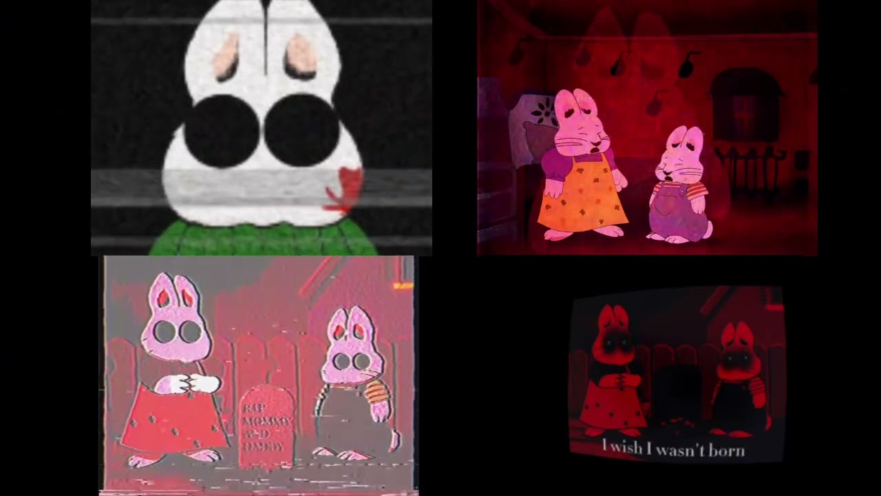 (TOO JUMPSCARE!) Up To Faster Max And Ruby 0004 (happy Halloween!!!)