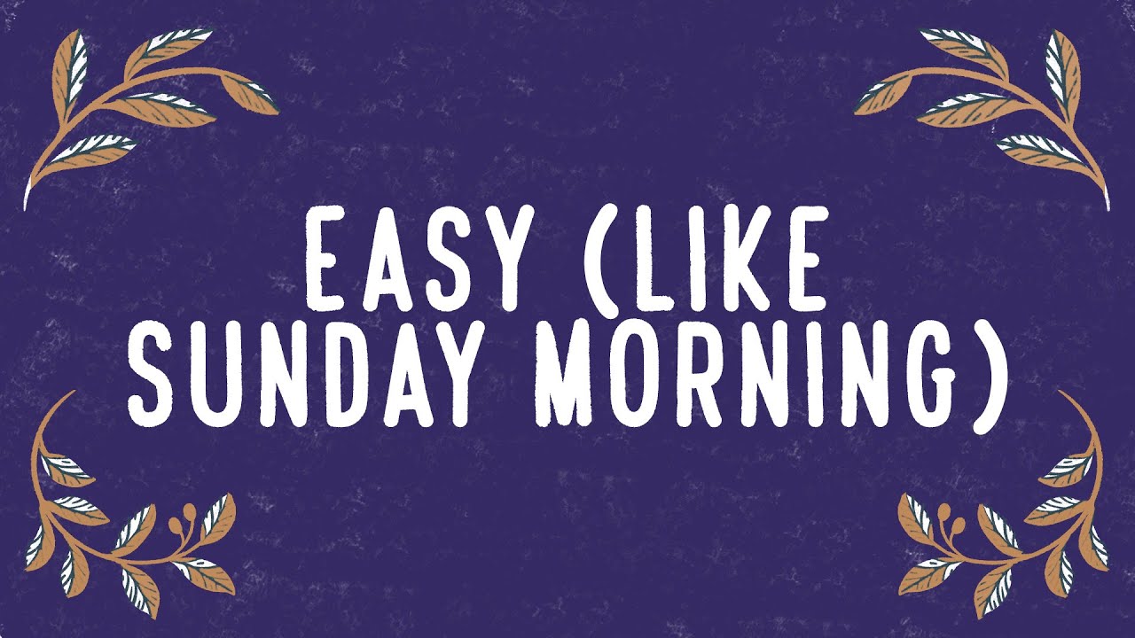 Easy (Like Sunday Morning) - Commodores / Lionel Richie cover - Ben Haenow