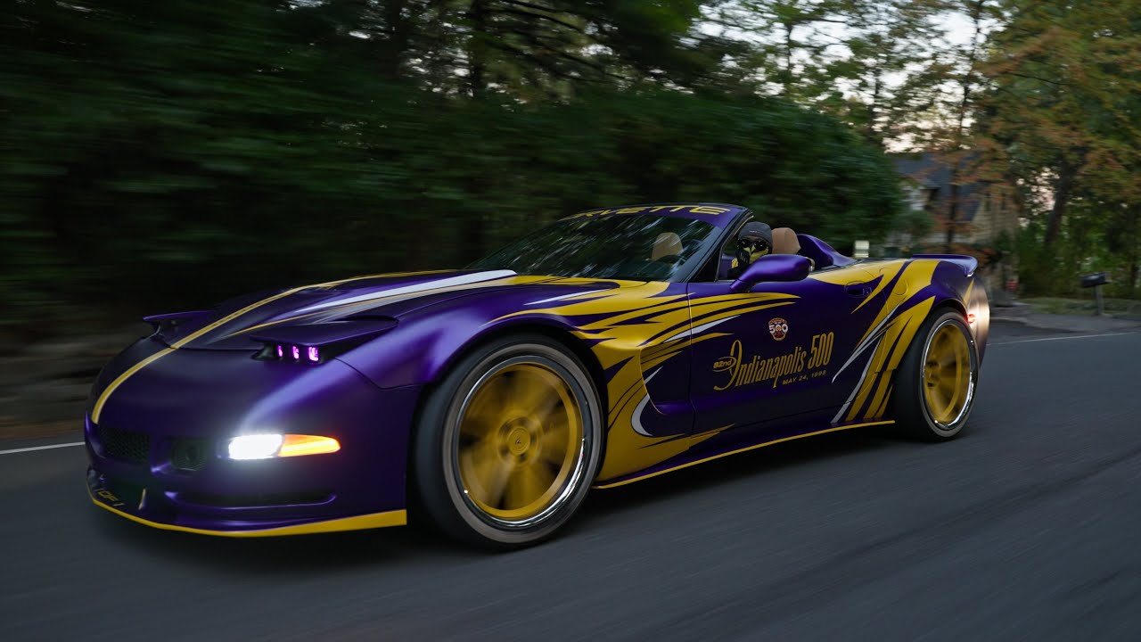 The Most INSANE Corvette Color Scheme Ever? @og_drip74 's C5 Corvette Build