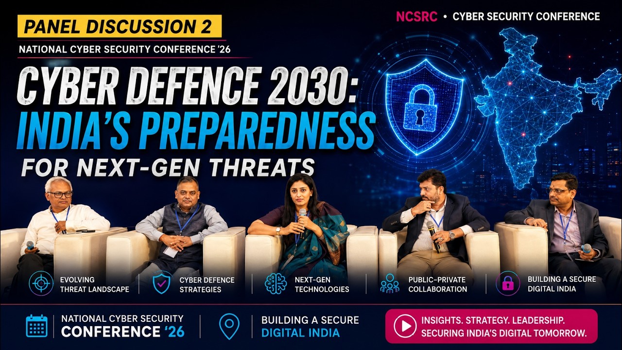 Cyber Defence 2030: India&rsquo;s Preparedness for Next-Gen Threats | Panel Discussion 2 | NCSC 2026