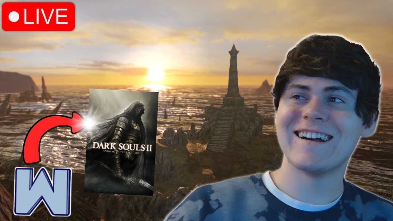 🔴DARK SOULS 2 PLAYTHROUGH DAY 1.