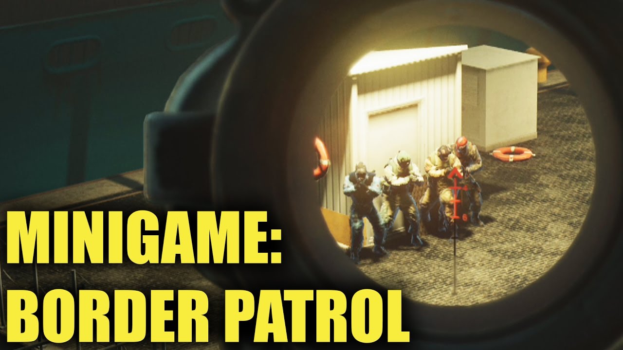 Border Patrol #3 - Rainbow Six Siege (Subscriber Minigame)
