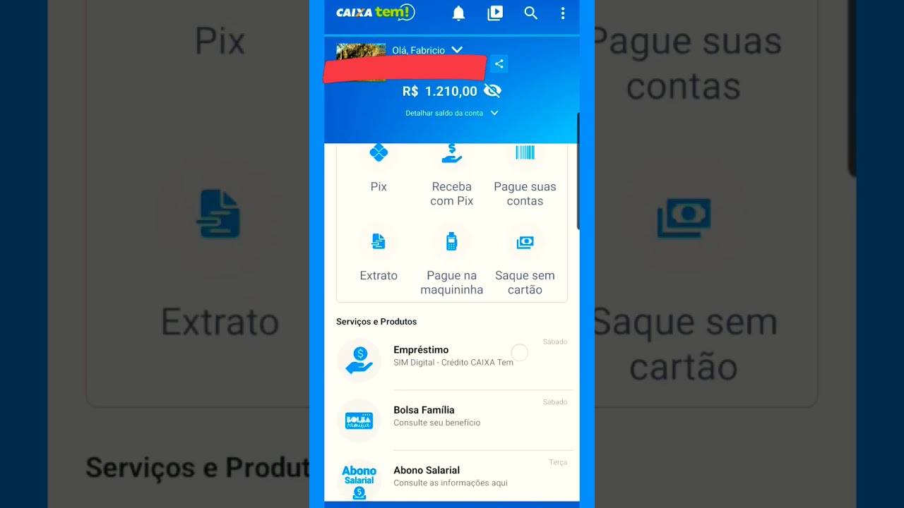 App CAIXA Tem você se informa sobre o Abono Salarial