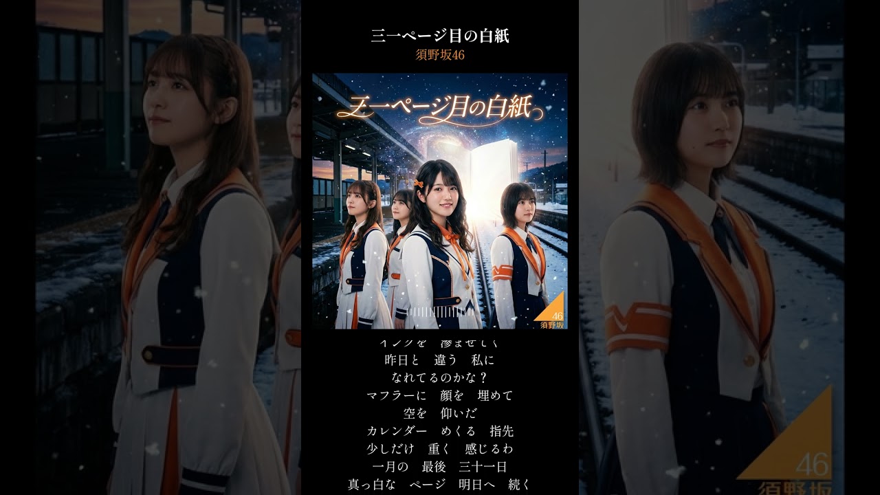 須野坂46『三一ページ目の白紙』（TYPE B）