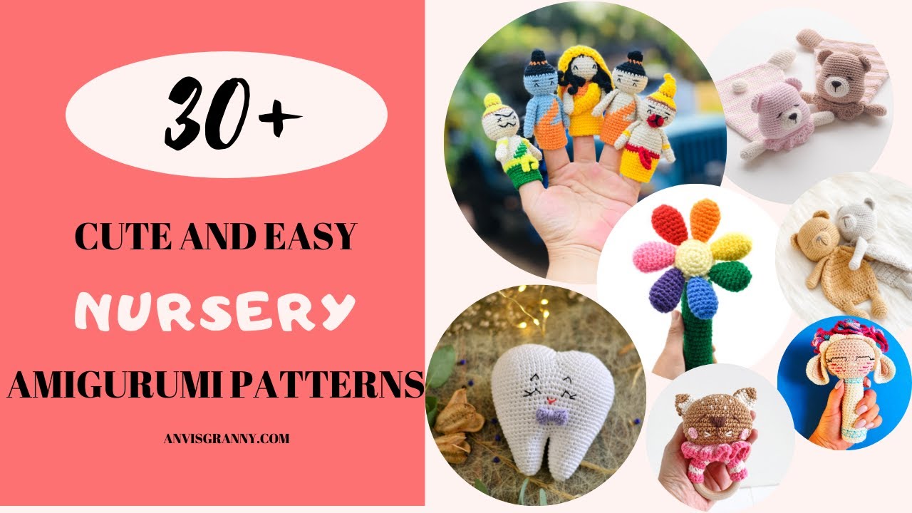 30+ Crochet Baby Toy Amigurumi Patterns To Make