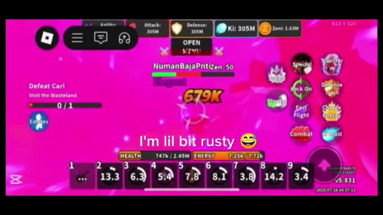 Dragonball Rage/PvP practice with Numan 🔥#Dragonballrage#roblox 