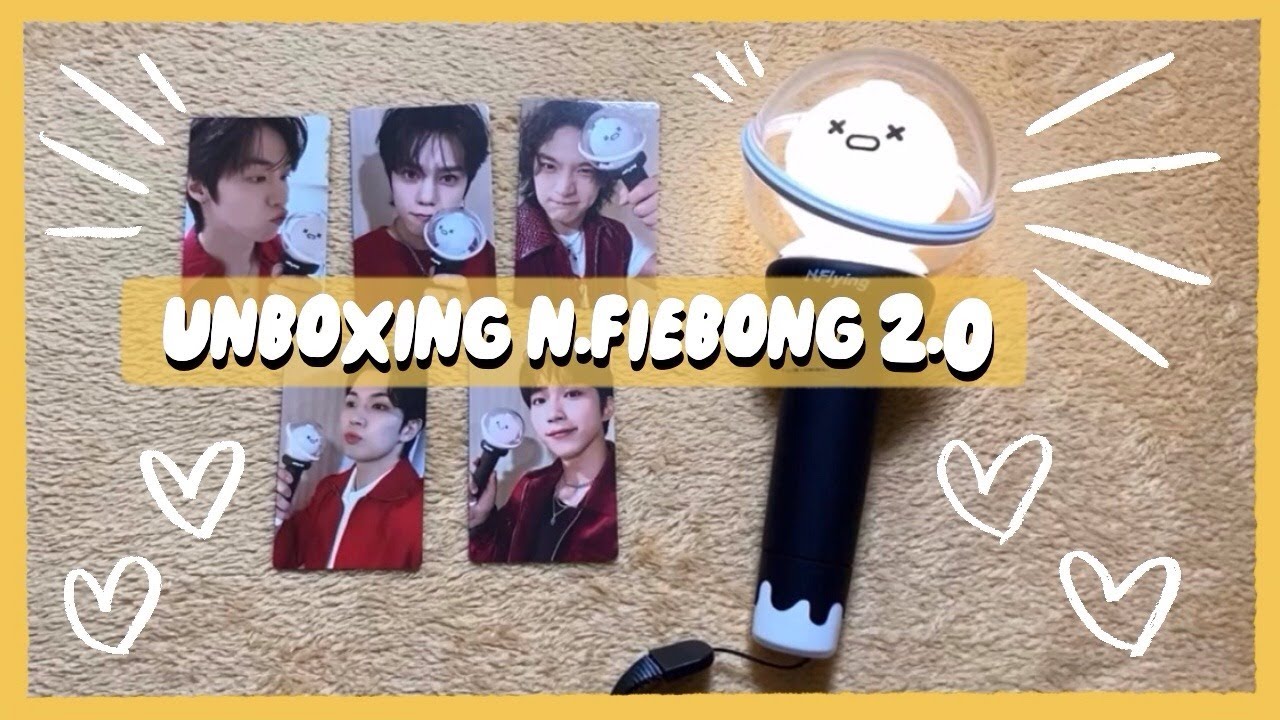 Unboxing N.Flying's 2nd Lightstick - NFieBong 2.0
