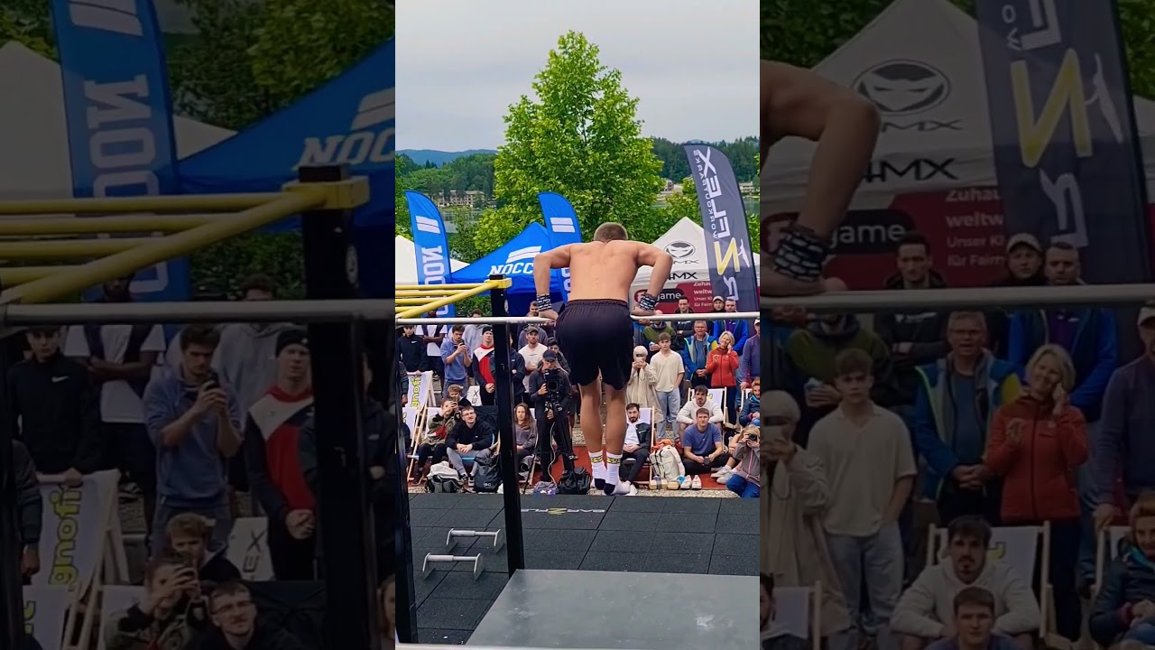 POV: competing at the Austrian Nationals...🙏🏆🔥 #progress #calisthenics #workout