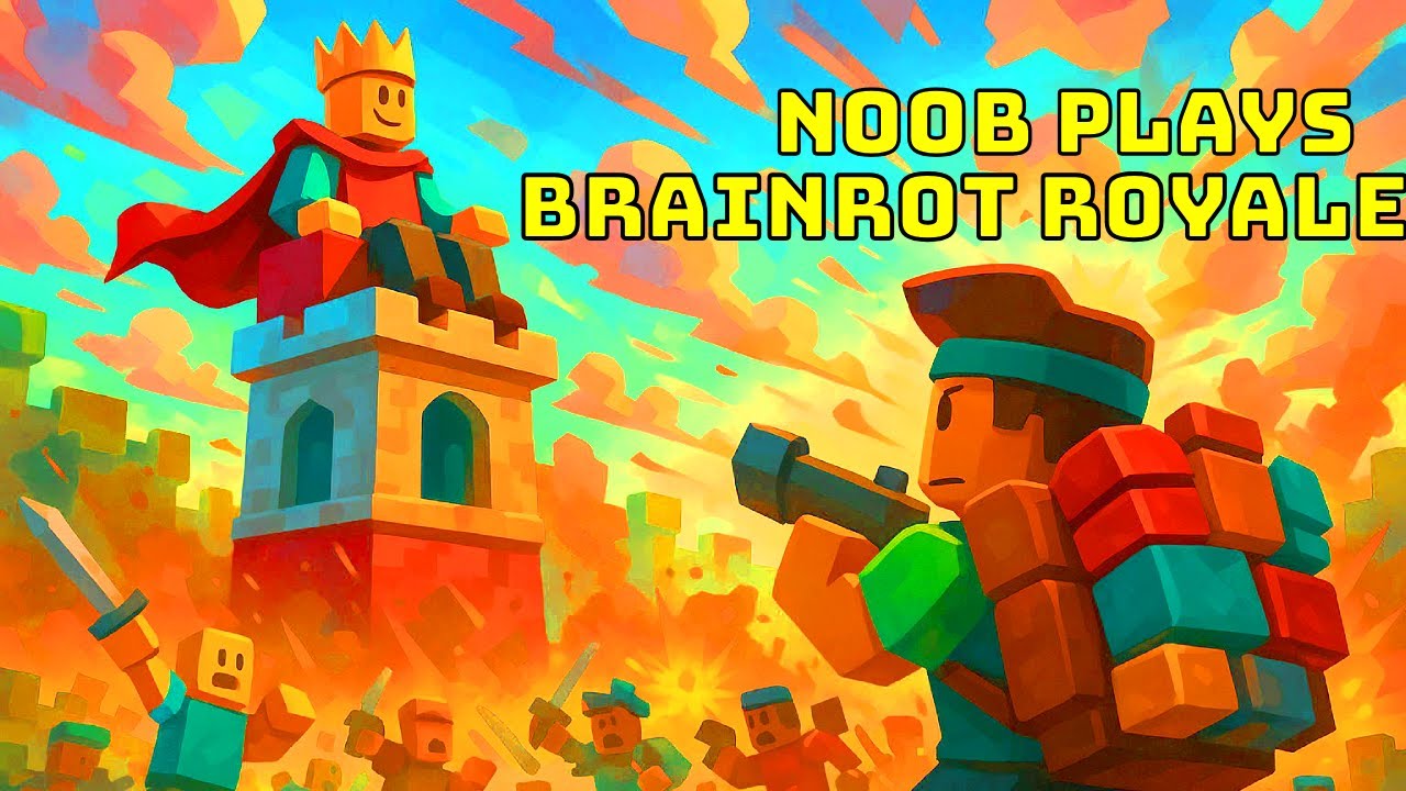 Starting Off as A Noob in Brainrot Royale