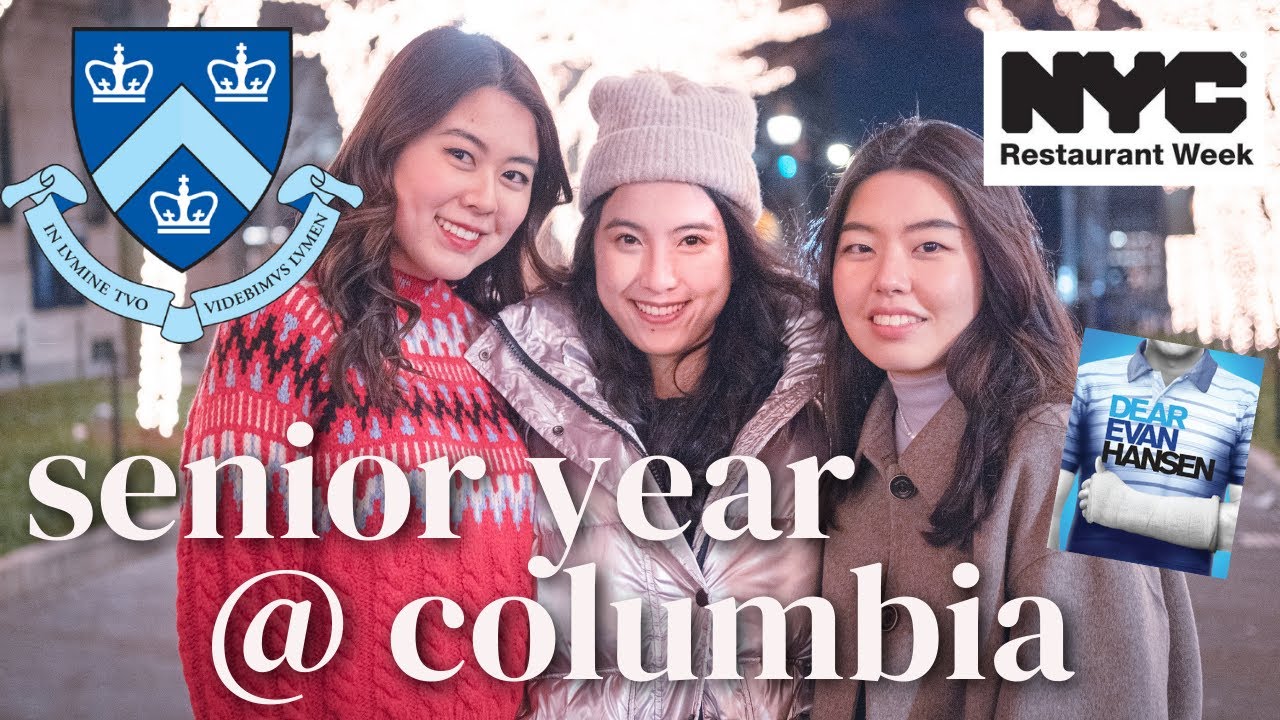Life at Columbia University | NYC restaurant week + Broadway show + Photoshoot | Senior year diaries