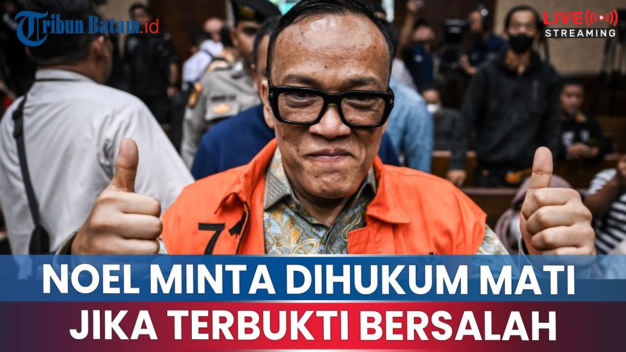 🔴EKS WAMENAKER NOEL MINTA DIHUKUM MATI JIKA TERBUKTI BERSALAH KASUS KORUPSI SERTIFIKASI K3