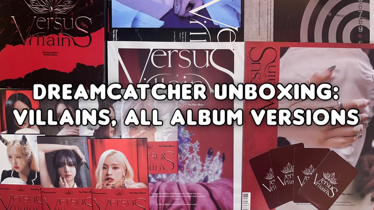 [썸냐로그] VillainS unboxing (C, U, R, S, E + All 7 POCA Albums + ktown4u pobs) ♡ Dreamcatcher (드림캐쳐) ✮