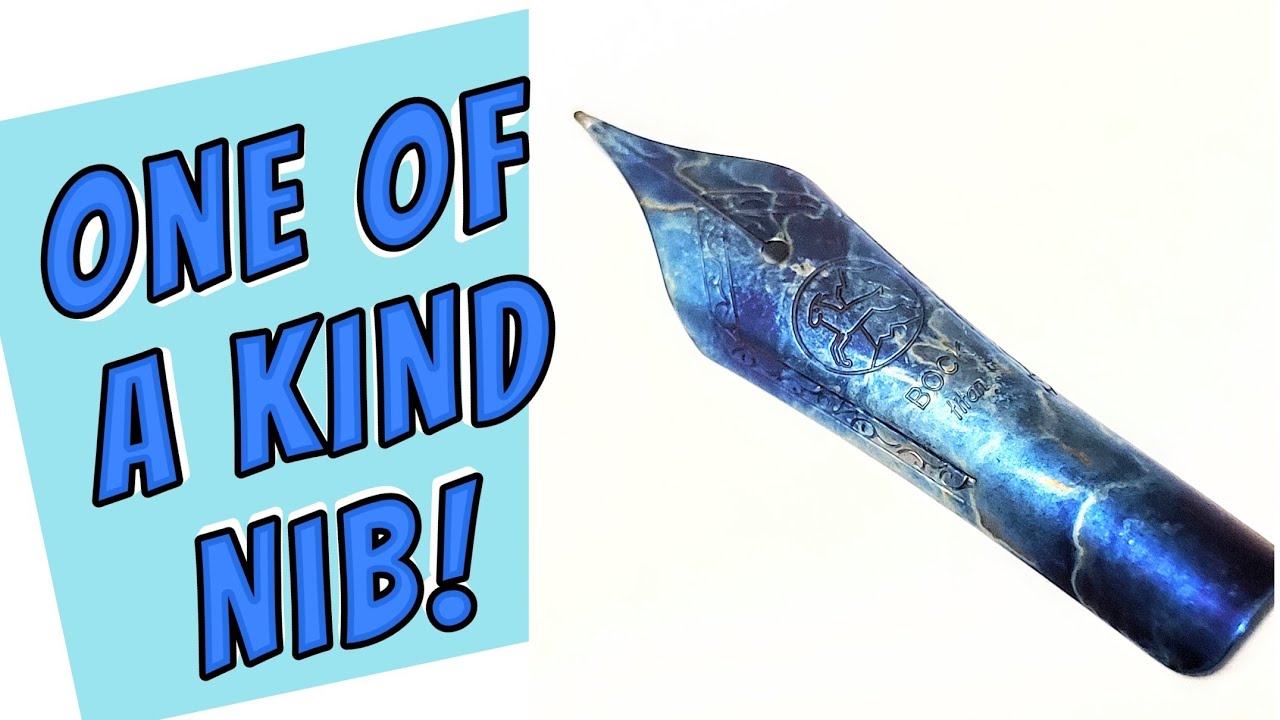 Anodizing a Titanium Fountain Pen Nib With Flame & Acid