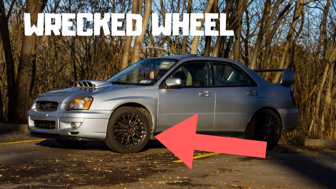 I WRECKED A WHEEL...