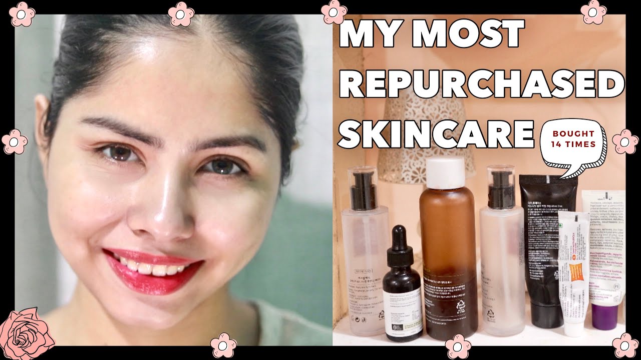 my top 10 most purchased skincare products 🌻 Holy Grail Skincare Products: Toner, Serum,Moisturiser