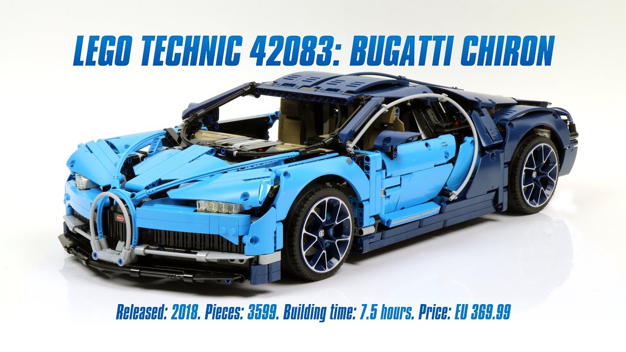 LEGO Technic 42083: Bugatti Chiron In-depth Review & Parts List [4K]