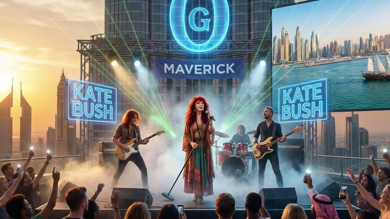 Kate Bush - По горам выше всех [Running Up That Hill] (LIVE in Dubai by O.G.)