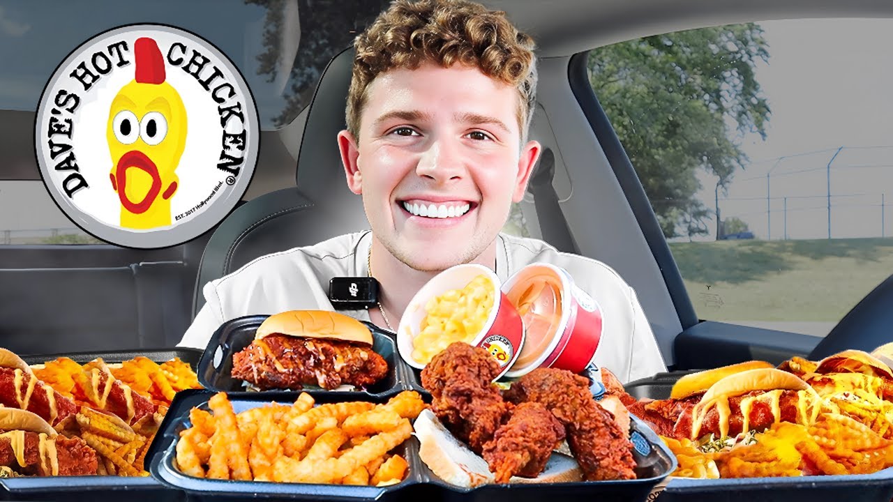 Dave's Hot Chicken Full Menu Challenge!