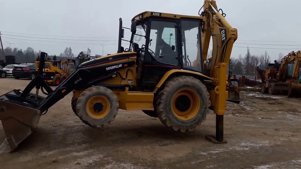 CAT 428D 2004