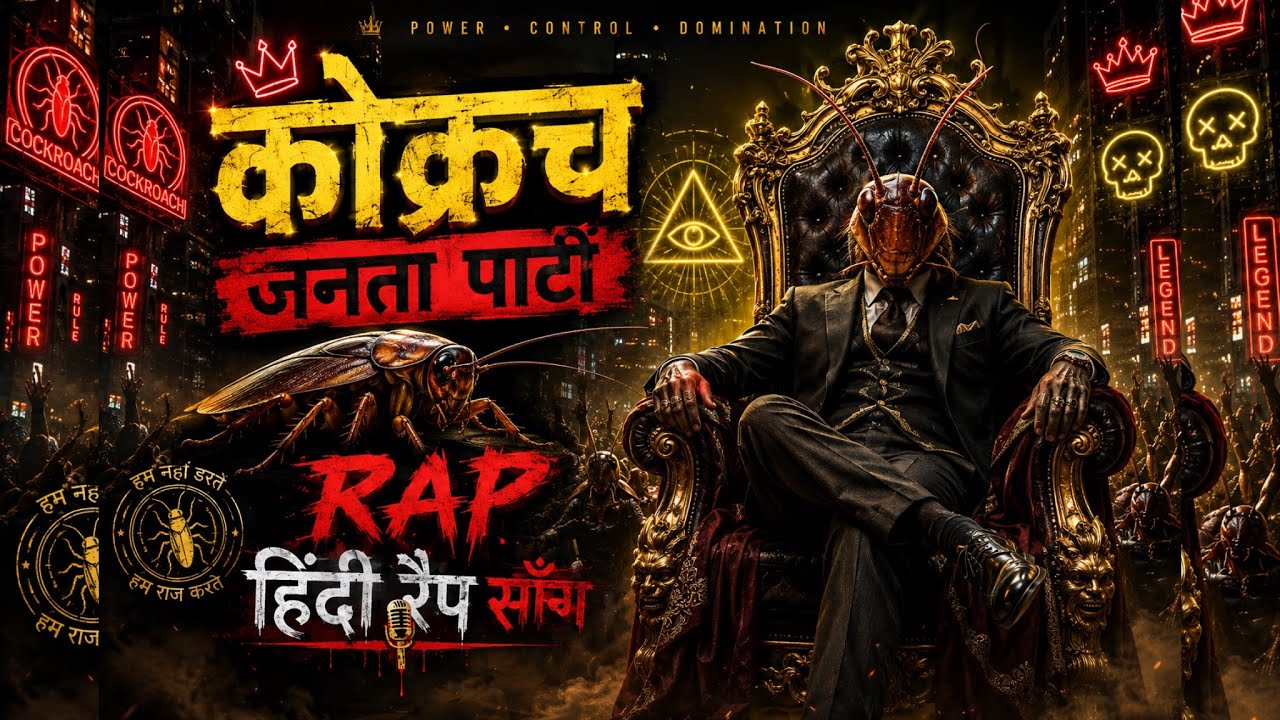 Cockroach Janta Party Rap | Hindi Rap Song 2026