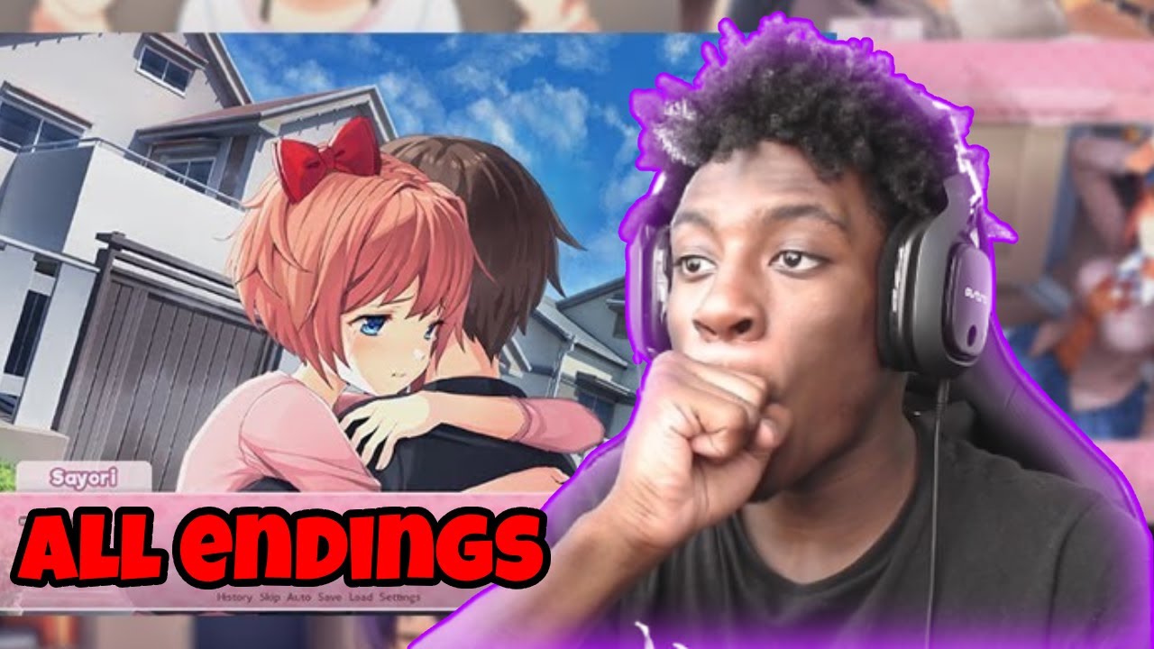 reacting to all of the DDLC endings [8th year anniversary]