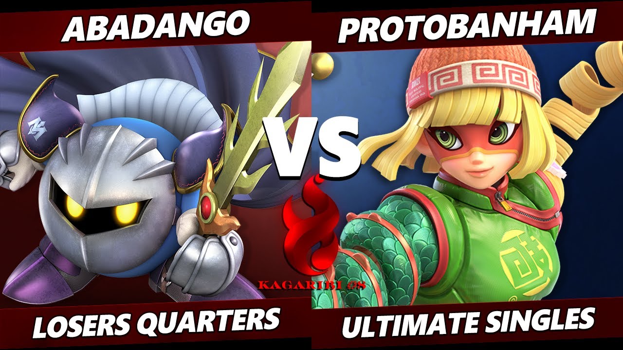 Kagaribi 8 Losers Quarters - Abadango (Meta Knight) Vs. ProtoBanham (Lucina, Min Min) SSBU Ultimate