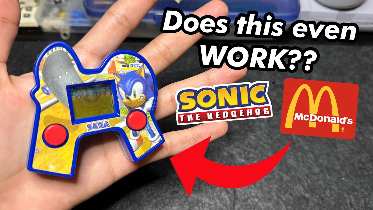 McDonald's made a SONIC HANDHELD??