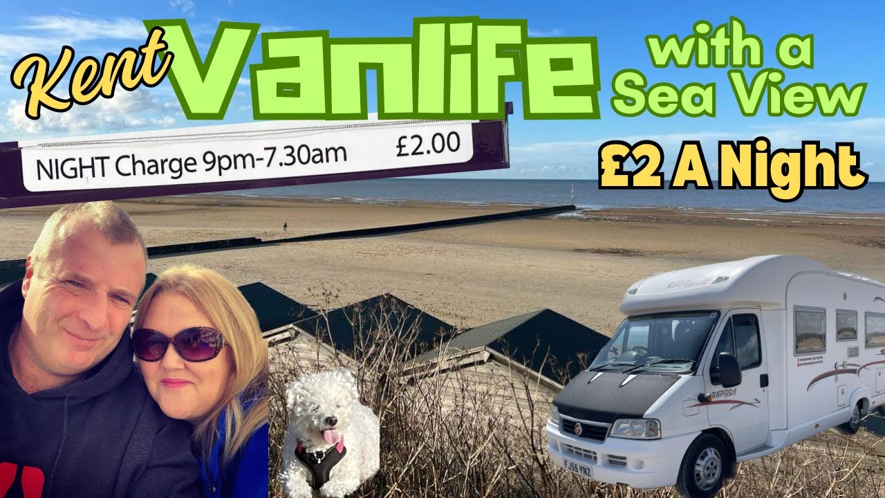 VANLIFE SEA VIEW PARKUPS in KENT part2 #motorhome #travel  #camping #vlog