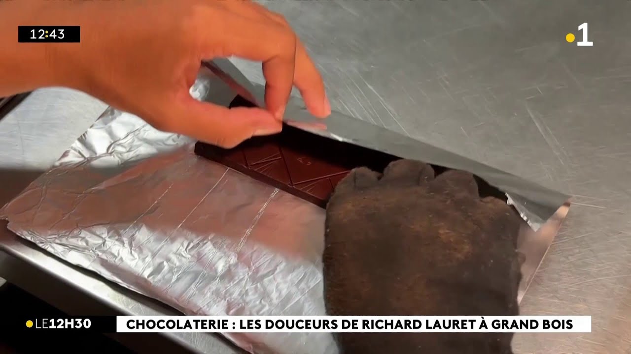A l’approche de Pâques, le chocolat est en fête. Rencontre avec Richard Lauret, artisan chocolatier