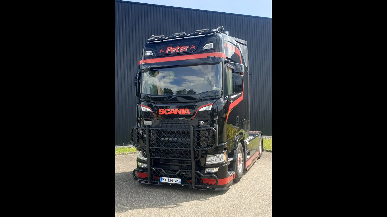 Scania Next Generation Transports André Peter avec Custom Truck Concept et Scania Alsace 
