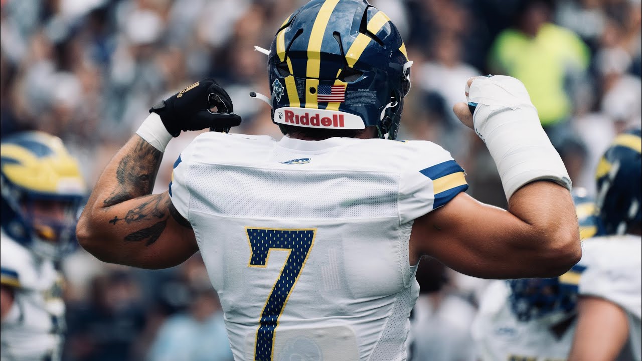 Condensed College Football Tape: TE, LB, H, RB