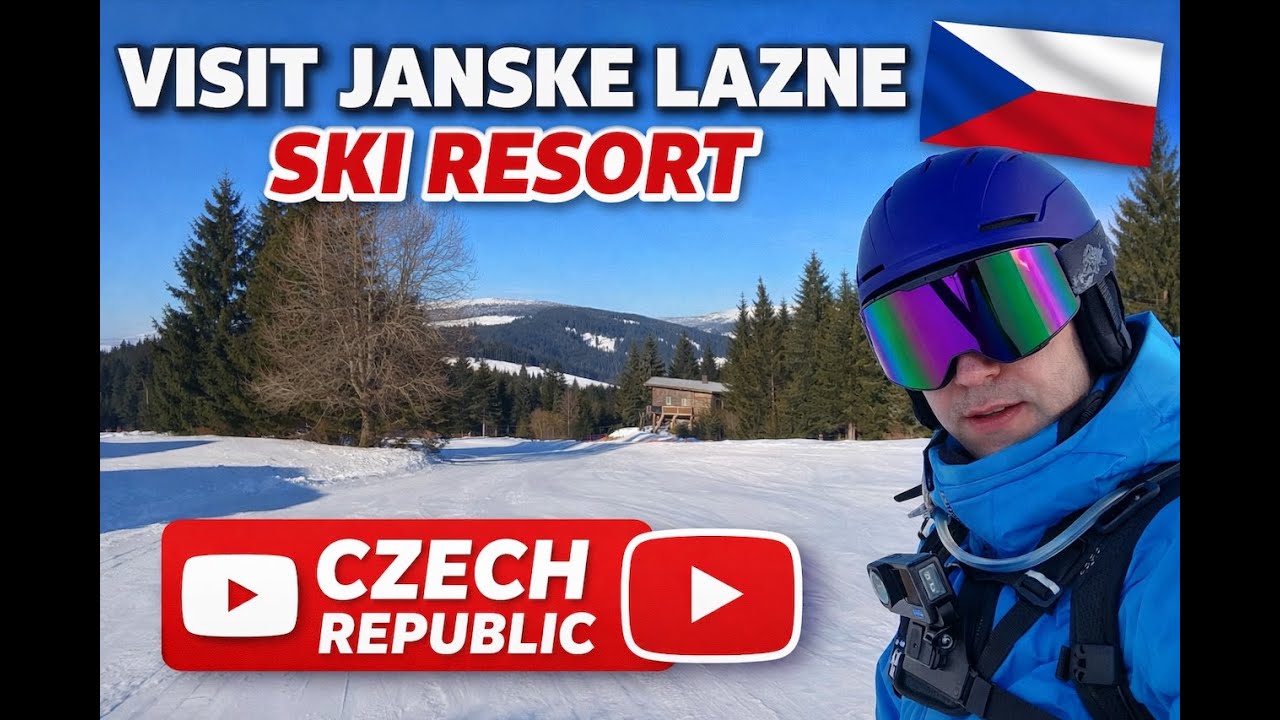 Narty w Jańskie Łaźnie🇨🇿 Ski Resort Cerna Hora - Pec, wszystkie trasy w całościPL#feriezimowe#narty