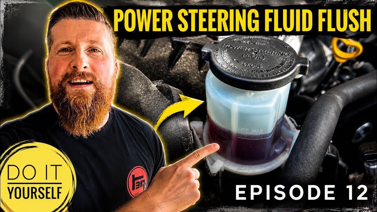 Toyota 4Runner • FREE Maintenance Tech Tips - DIY Power Steering Fluid Flush• Episode 12