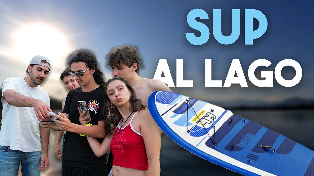 SUP GONFIABILE: proviamola per la prima volta! - Lago maggiore e Monate 2025