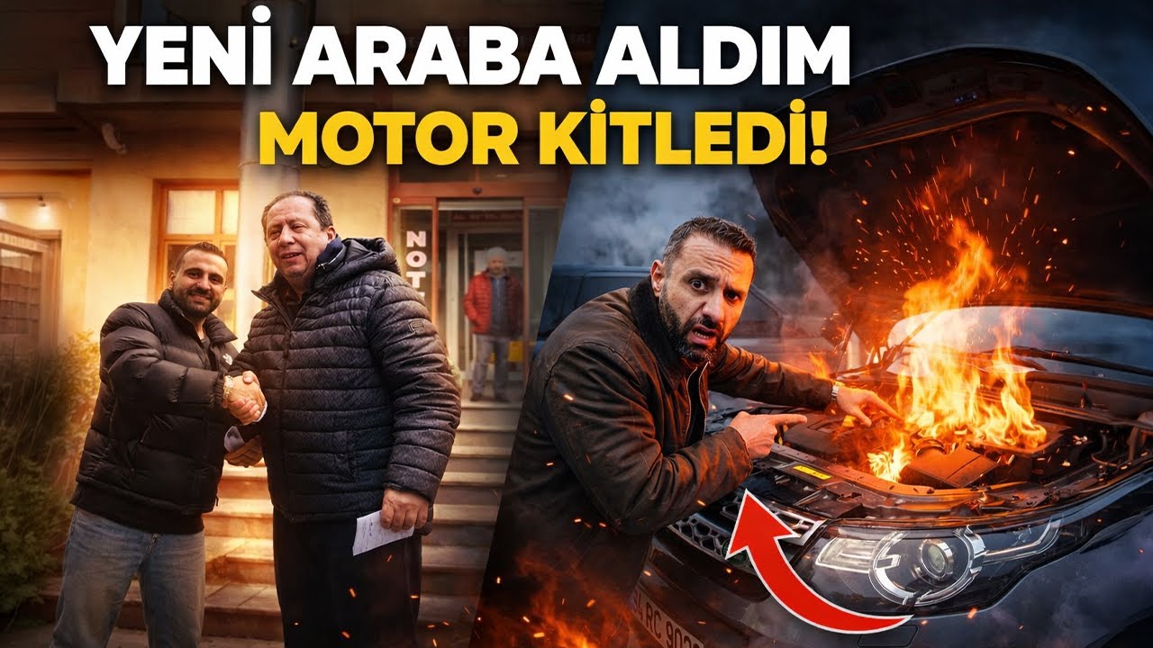 MOTOR HASARLI ARABA ALDIM! | ARABA RESTORASYONU DİSCOVERY SPORT BÖLÜM 1