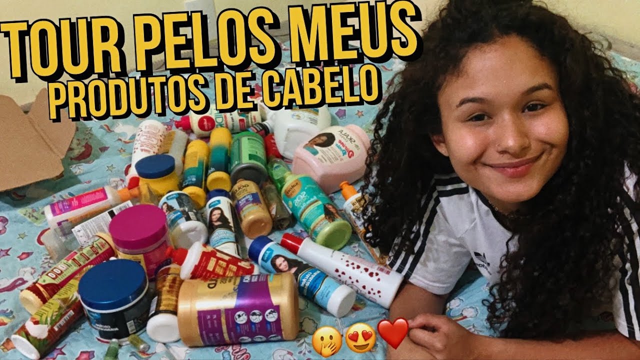 TOUR PELOS MEUS CREMES | PRODUTOS DE CABELO